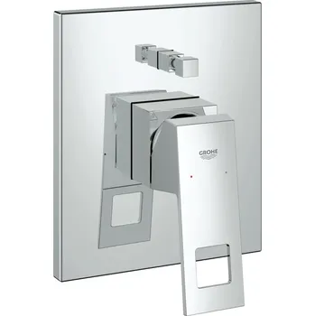 Vodovodní baterie GROHE Eurocube - Páková vanová baterie, Chrom 19896000