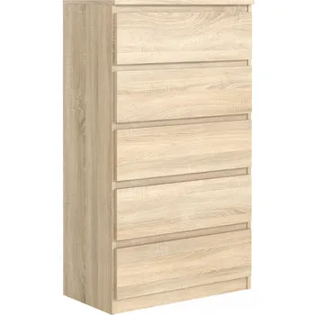 Komoda Komoda Meble Masztalerz 70 x 39 x 124 cm dub sonoma mat