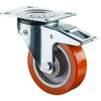 Kolečko Kolečka se směrovým zámkem závislém na zatížení - s brzdou MI-L320.B90.100