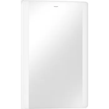 Zrcadlo Hansgrohe Xarita Lite Q - Zrcadlo s bočním LED osvětlením 700x500 mm s nástěnným vypínačem, bílá matná 54961700