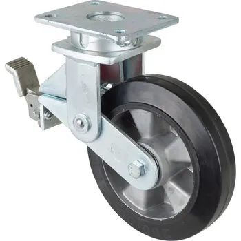 Kolečko Odpružená kolečka - otočná s brzdou MI-T120.B80.160