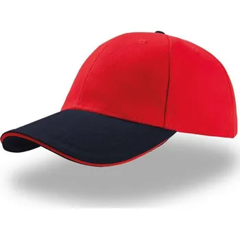 Kšiltovka Čepice kšiltovka ATLANTIS Liberty Sandwich, námořní modrá-červená