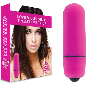 Vibrátor Love Bullet - vodotěsný mini vibrátor (růžový)