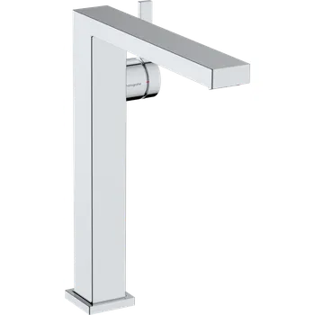 Hansgrohe Tecturis E Páková umyvadlová baterie 240 Fine CoolStart EcoSmart+ pro umyvadlové mísy bez odtokové soupravy, chrom 73072000