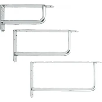 Nábytkové kování Konzola nerezová BY-450