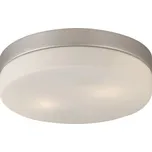 GLOBO 48402 OPAL stropní svítidlo D240mm 2xE27 matný nikl, opál