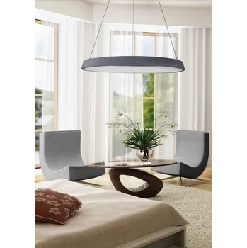 Palnas 62000930 NIKI 800 závěsné svítidlo šedé LED 3120lm 3000K