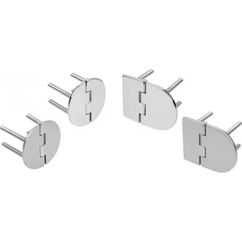 Dveřní kování Závěsy z nerezové oceli s upevňovacím šroubem 27876-11-65651