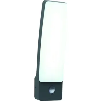 Nástěnné svítidlo LUTEC 5288903118 KIRA exteriérové ​​nástěnné svítidlo LED 18W 1100lm 4000K IP54 tmavá šedá, pohybový senzor