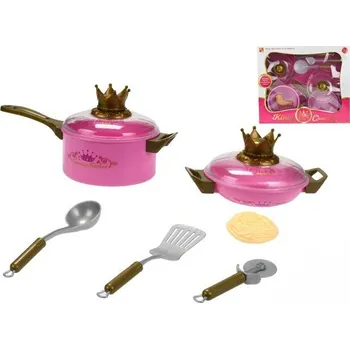 Dětská kuchyňka Kuchyňská sada 8ks 2druhy v krabičce