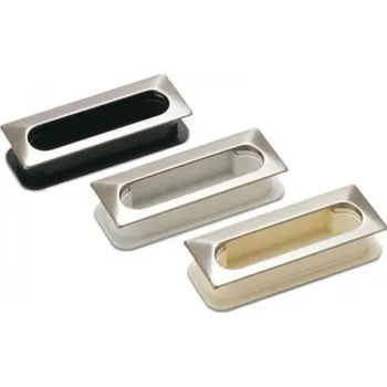 Nábytkové kování Zapuštěné madlo s cirkulací vzduchu UTA-105BL