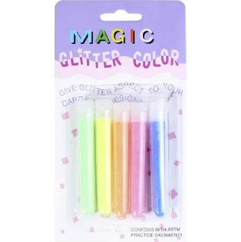 Vodová barva Magický neonový prášek - 5 barev