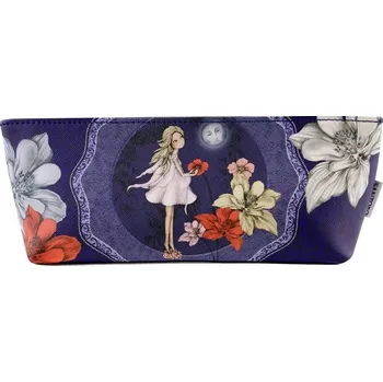 Pouzdro/kosmetická taška Santoro London, Mirabelle - Midnight Garden, rozměry: 23 x 10 x 5