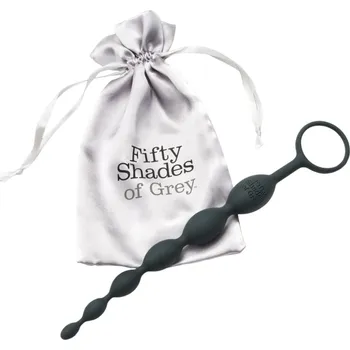 Anální kolík Padesát odstínů šedi - kuličkový anální dildo