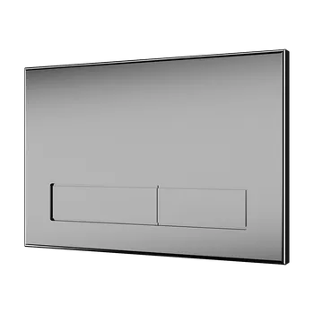 Klozet Sanela - Dvojčinné splachovací tlačítko do rámu, nerez SLW 54