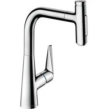 Hansgrohe Talis Select M51 kuchyňská páková baterie s vytahovací sprškou, chrom 72824000