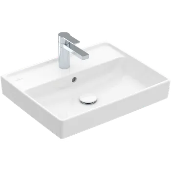 Umyvadlo Villeroy & Boch COLLARO - Umyvadlo 550x440x160 mm, bez přepadu, bílá Alpin 4A335601