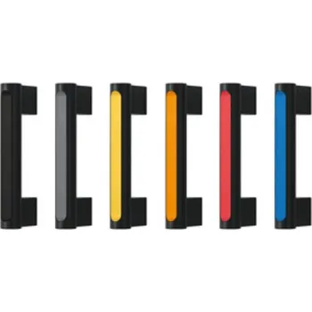 Nábytkové kování Dlouhé madlo s krytkou, přední i zadní montáž CJH-150BL