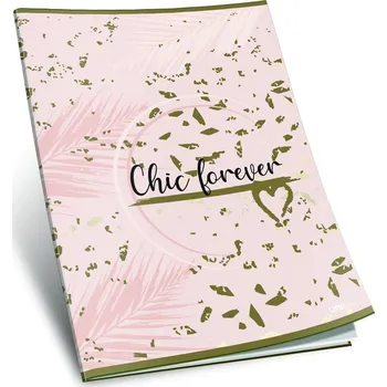 Sešit sešit 440, A4, 42 listů, bez linek, edice CHIC, Chic forever