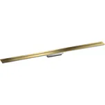 AXOR Drain vrchní sada sprchového žlabu 1200 pro montáž ke stěně, leštěný vzhled zlata 42529990