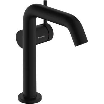 Vodovodní baterie Hansgrohe Tecturis S páková umyvadlová baterie 150 Fine CoolStart EcoSmart+ bez odtokové soupravy, matná černá 73341670