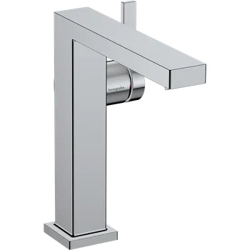 Hansgrohe Tecturis E Páková umyvadlová baterie 150 Fine CoolStart EcoSmart+ odtokovou soupravou Push-Open, chrom 73040000