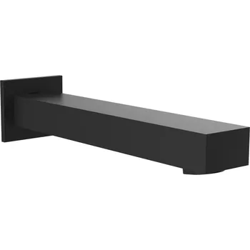 Vodovodní baterie Teorema - Vanový výtok 205 mm, matná černá 03140BB