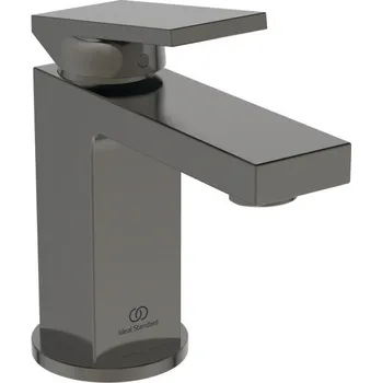 Vodovodní baterie Ideal Standard Extra - Umyvadlová baterie Piccolo s odtokovou garniturou, magnetově šedá BD502A5