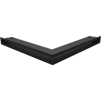 KRATKI 560 x 560 x 60 Luft černá SF krbová mřížka