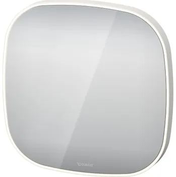 Zrcadlo Duravit Zencha - Zrcadlo 500x500 mm s osvětlením, bílá ZE7055000000000
