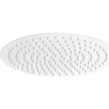 Sprchová hlavice Alpi Idroterapie - Hlavová sprcha Ø 300 mm SLIM, bílá matná SF075ABI