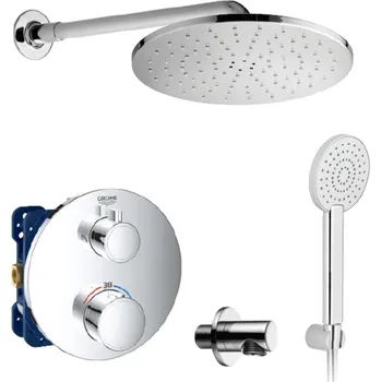 Vodovodní baterie Grohe Grohtherm SET 2 - Sprchový systém pod omítku, Grohtherm, termostatický - kompletní sada