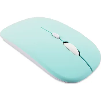 Myš Bezdrátová počítačová myš 2.4G pro PC, IPAD, IPHONE Barva: Mátová