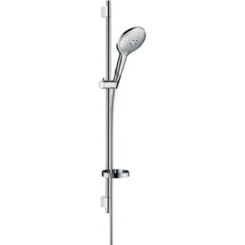 Sprchový set Hansgrohe Raindance Select S 150 Sprchová sada 3jet se sprchovou tyčí 90 cm a miskou na mýdlo, chrom 27803000