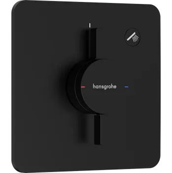 Vodovodní baterie Hansgrohe DuoTurn Q Baterie pod omítku pro 1 spotřebič, matná černá 75614670