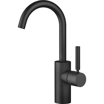 Vodovodní baterie Dornbracht Meta - Páková umyvadlová baterie bez odtokové soupravy, matná černá 33525661-33