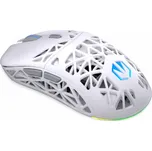 Endorfy Herní myš LIV Wireless Onyx White, Bezdrátová, ARGB, bílá