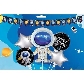 Balónek SADA BALÓNKŮ KOSMOS narozeniny ASTRONAUT Z8