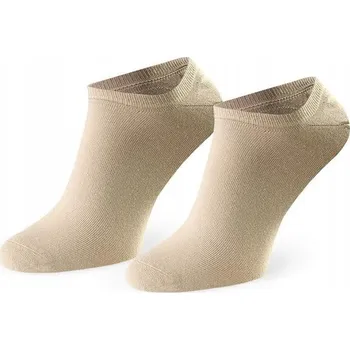 Pánské ponožky PONOŽKY BAMBUSOVÉ ŤAPKY 41-43 SVĚTLE BÉŽOVÉ