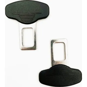 Návlek na bezpečnostní pás Přezka bezpečnostního pásu automobilu TYP R, spona automatického alarmu bezpečnostního pásu, 2ks