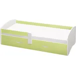 Postel COCOLINO 80x160, bílá/zelená - SLEVA 3% s kodem radost25