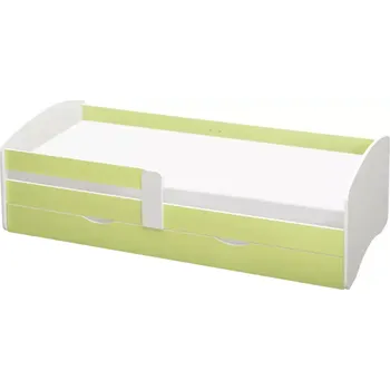 Dětská postel Postel COCOLINO 80x160, bílá/zelená - SLEVA 3% s kodem radost25