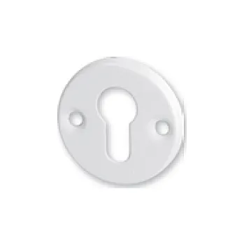 Dveřní kování Krycí rozeta ACT PZ lak (BÍLÁ), AC-T BÍLÁ
