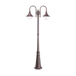 IdealLux 246840 CIMA PT2 zahradní sloupek E27 2x60W IP43 kávová