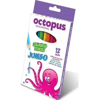 Pastelky trojhranné jumbo 12 barev