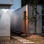 Immax 08481L IMMAX CLOVER vnější solární nástěnné svítidlo LED 5W/430lm 6000K, IP65, PIR senzor, černá