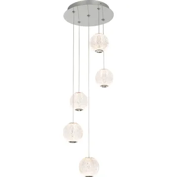 ITALUX PND-12220121-5A-CR Rosario závěsné svítidlo LED D320mm 21W/1400lm 3200K chrom