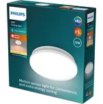 Philips 8720169295988 Acuna stropní svítidlo se senzorem D245mm LED 12W/1350lm 2700K bílá