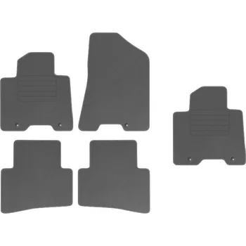autokoberec Kobercové rohožky Edecor velurové 5 ks