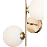 ITALUX WL-66463-2-HB Mirellio nástěnné svítidlo 2xG9 medová mosaz, bílá